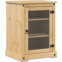 vidaXL Armoire à médias Corona 60x50x82 cm pin massif