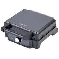 Lovio LVWF001BK Gaufrier 1400W Noir, Gaufrier, Noir