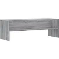 vidaXL Armoire TV Gris Sonoma 120x40x40 cm Bois composite
