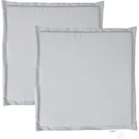 vidaXL Coussins de siège de jardin lot de 2 gris clair 45x45x2cm carré
