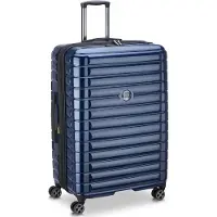 Delsey PARIS trolley Shadow 5.0 Expandable 4DR Trolley 82 Marine Blue bleu marine