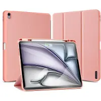 DUX Coque tablette Domo pour Apple iPad Air 13 pouces (2026) M4 / (2025) M3 / (2024) M2 - Rose