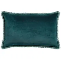 Vivaraise Housses de coussins FARA - Bleu - 30x50 cm