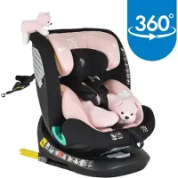 Moni Siège auto - Serengeti, IsoFix, I-Size, 40-150 cm, rose