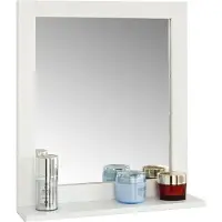 SoBuy Miroir avec tablette 60 x FRG129 W