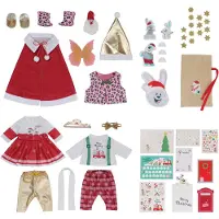 Baby Born Calendrier de l'Avent 43cm, Ensemble de vêtements pour poupées, 3 ans/années