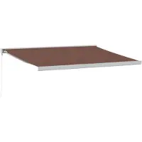 vidaXL Store manuel brun 400x300 cm