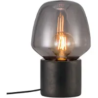 Nordlux Christina lampe de table, Variante : Ø 200 x 300 mm, E27, 25 W, anthracite, smoky