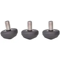 Leofoto Pieds de trépied en caoutchouc Leofoto 25 mm (3 pièces)