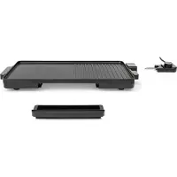Tristar Haushaltsgeräte Tristar Plaque gril électrique 2 en 1 2000 W 49 x 27 cm Noir