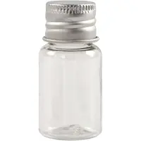 Creativ Company Pot en plastique avec couvercle à vis, H 48 mm, D : 23,5 mm, 10pcs, 13 ml