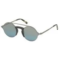 WEB EYEWEAR Lunettes de soleil - - WE0247-09Q - Vert Argenté - Métal - Ø 54 mm