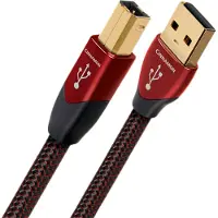 AudioQuest Cinnamon câble USB A mâle - USB B mâle 1,5m