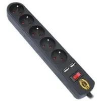 Orvaldi Barre de protection contre les surtensions orv-5 avec chargeur