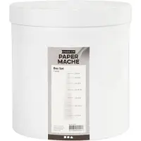 Creativ Company Boîtes rondes blanches, 7pcs.