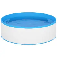 vidaXL Piscine à éclaboussures 350x90 cm Blanc