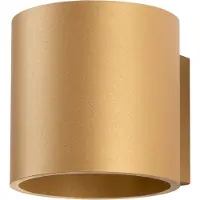 Sollux Applique ORBIS 1 or 1xG9 8W acier 10x12.5x10cm