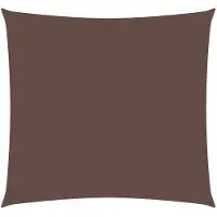 vidaXL Voile de parasol tissu oxford carré 4,5x4,5 m marron