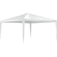 vidaXL Tente de réception 4 x 4 m blanche