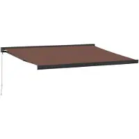 vidaXL Store manuel brun 450x300 cm