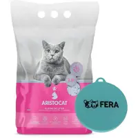Aristocats Litière en silicone pour chats non parfumée 16x3.8l