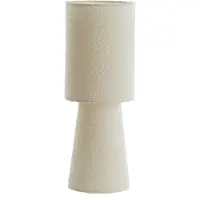 Light & Living Lampe de table - beige - MIKKEL - textile - lampe d'ambiance - E27 - 1886043 -