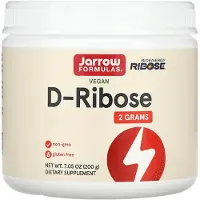 Jarrow Formulas , D-Ribose Végétalien, 2 g, 7,05 oz (200 g)