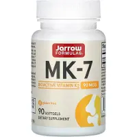 Jarrow Formulas , MK-7, 90 mcg, 90 Gélules Molles