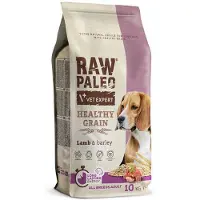 Vet Expert RAW PALEO Heathy Grain Adult Lamb - Croquettes d'agneau pour chiens adultes - 10 kg