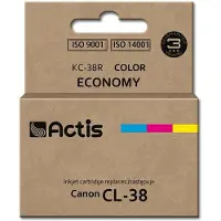 Actis Recharge pour imprimantes Canon KC-38R - Compatible avec le remplacement du CL-38
