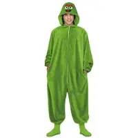 MOM Pijama Oscar El Gruñón Costume Vert XS Enfants