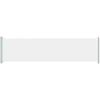 vidaXL Garden Screen ausziehbar 600x160 cm Creme