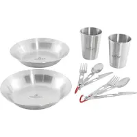 Robens Sierra Steel Tableware Set Argenté