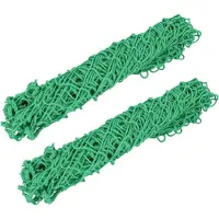 vidaXL Filets à foin 2 pcs. Rectangulaire Vert 200x120 cm PP