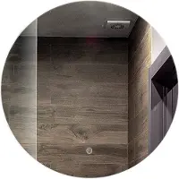 Mirlux Miroir de salle de bain - Eclairage LED - 3 couleurs - Anti-condensation - 80CM