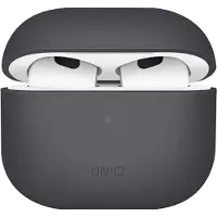 Uniq Coque silicone Lino Hybrid pour Apple AirPods 3 (2021) - Ash Grey