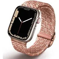 Uniq Bracelet tressé Aspen Designer Edition pour Apple Watch | 38/40/41/42 mm - Citrus Pink