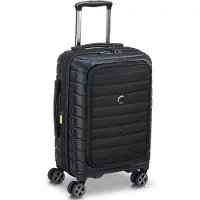 Delsey Shadow 5.0 Expandable Business 55 cm -matkalaukku, musta/musta