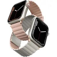 Uniq Bracelet Revix réversible Apple Watch | 38/40/41/42 mm - Blush Pink / Beige
