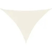 vidaXL -Markise Dreieck 4x4x5.8 M Oxford Stoff Crème -Coloré