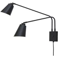 It's About Romi - Applique murale Brême - Noir - 130x60x49cm - 2L