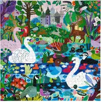 Eeboo Puzzle Des Canards Dans La Clairière 1000 Pièces
