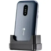 Doro 2820 4G, Grosstastenhandy, blau (ohne Netztei) (380552)