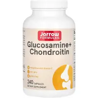 Jarrow Formulas , Glucosamine + Chondroïtine, 240 Gélules