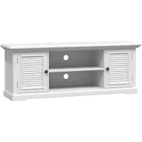 vidaXL Armoire TV Blanc 110x30x41 cm Bois composite