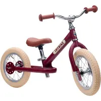 Trybike 2 wheels steel - Vintage red (30TBS-2-RED-VIN) (9.65")
