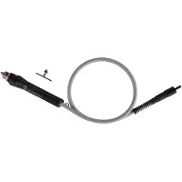Wolfcraft Flexible Shaft With Chuck 1300x8 Mm Argenté