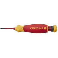 Wiha Pocketmax Bit Holder Screwdriver Rouge