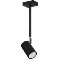 Sollux Plafonnier NORANO noir 1xGU10 10W acier 33x6x10cm Lighting