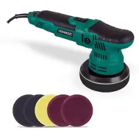 Vonroc Polisseuse double action 650W - 125mm | 7 éponges de polissage incl.